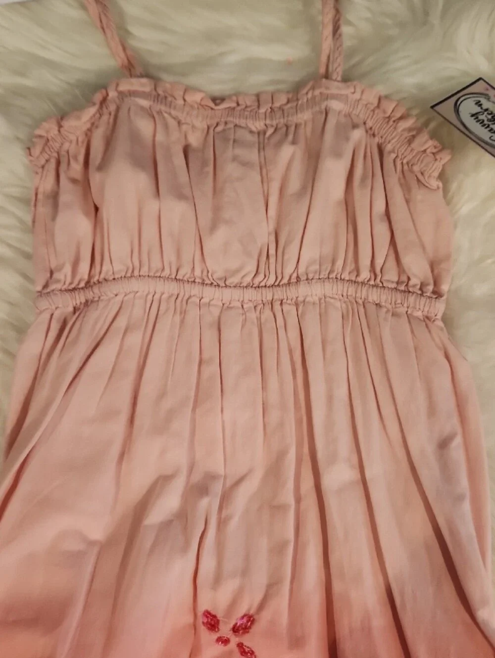 Ombre Sundress with Floral Sequin  Embroidery - Girls Size: 8 - Brand: Old Navy
